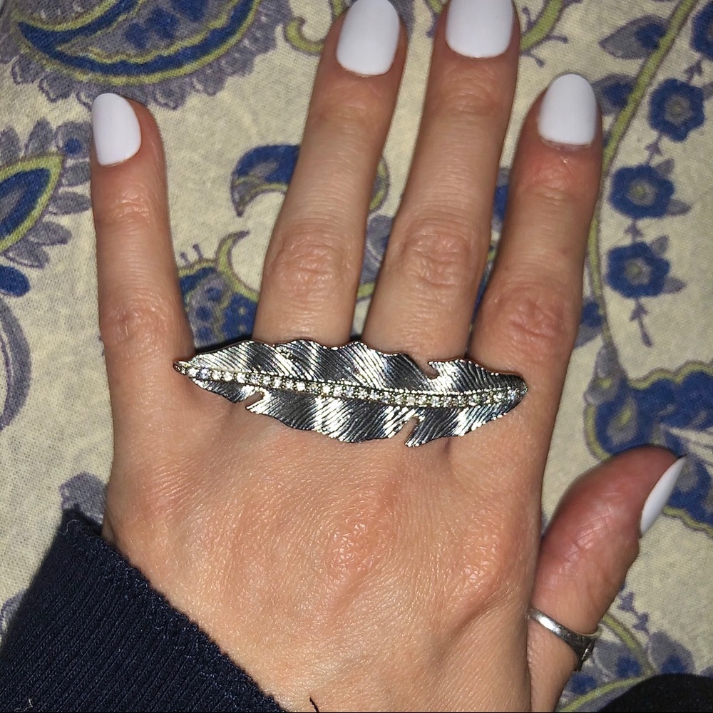 forever 21 leaf ring from 2011 🌿